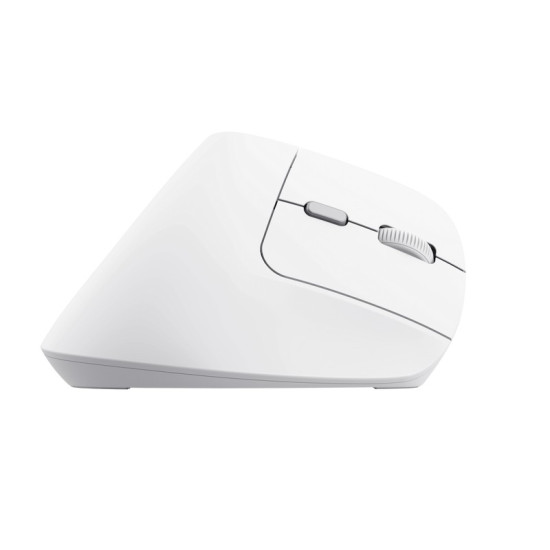 Mysz BAYO II ergonomiczna bezprzewodowa biała 