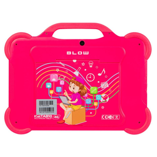 Tablet KidsTAB10 4G 4/64GB Różowe etui 