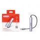 Hub USB-A; 3x USB-A 2.0; 1x USB-A 5 Gbps Aluminiowy 