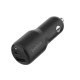 Ładowarka samochodowa BoostCharge 42W 30W USB -C 12W USB-A 