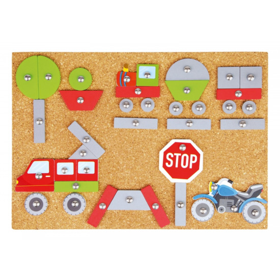 Przybijanka - Zestaw pojazdy