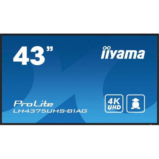 Monitor 42.5 cala ProLite LH4375UHS-B1 G,24/7,IPS,ANDROID 11