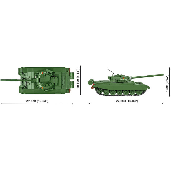 Klocki Armed Forces T-72 (East Germany/Soviet)