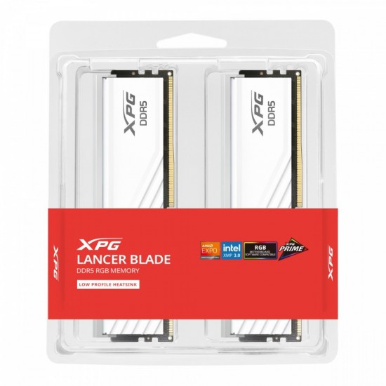 Pamięć XPG Lancer Blade DDR5 6 000 64GB (2x32) CL30 WHT 