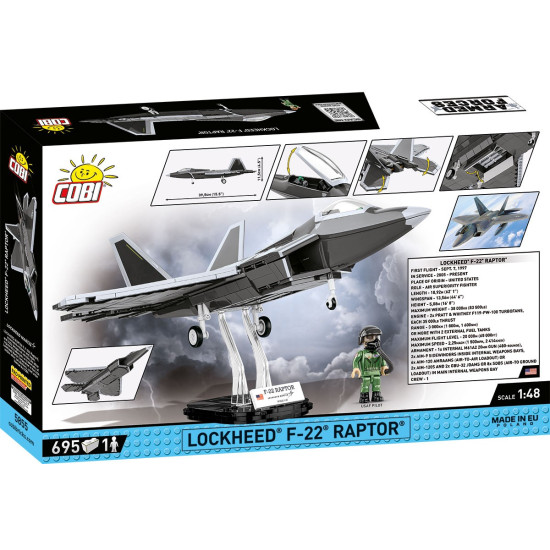 Klocki Armed Forces Lockheed F-22 Raptor 