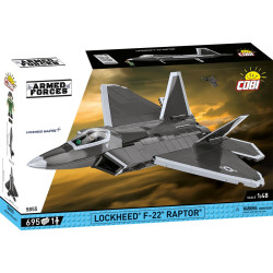 Klocki Armed Forces Lockheed F-22 Raptor 