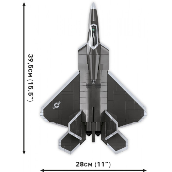 Klocki Armed Forces Lockheed F-22 Raptor 