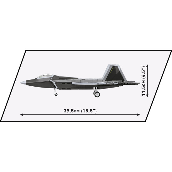 Klocki Armed Forces Lockheed F-22 Raptor 