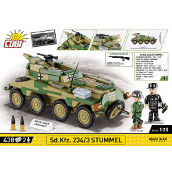 Klocki Historical Collection Sd.Kfz. 234/3 Stummel 