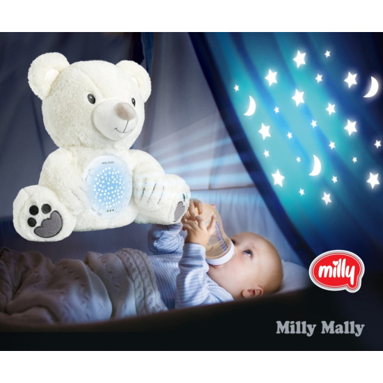Zabawka pluszowa z Projektorem Milly Bear