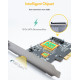 IB-PCI1901-C32 Karta PCIe, TYPE-C USB 3.2 (Gen 2x2) 
