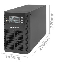 Zasilacz awaryjny UPS 1kVA | 1000W | Power Factor 1.0 | LCD | EPO| USB | On-line 