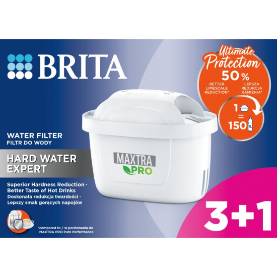 Wkład wymienny Maxtra PRO Hard Water Expert 3+1 sztuka