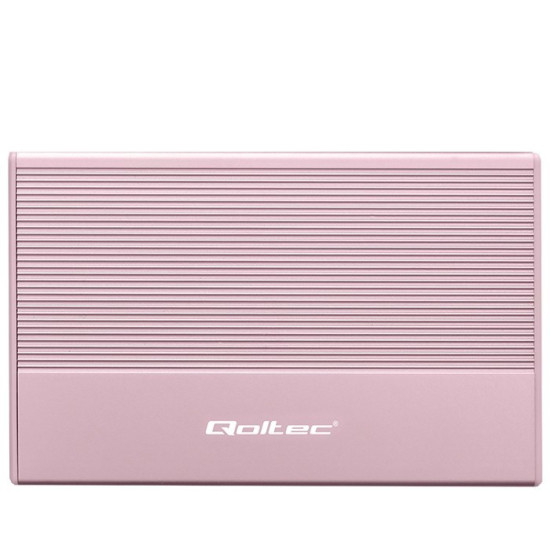 Obudowa | Kieszeń na dysk SSD HDD 2.5 cala | SATA | USB 3.0 | Super  speed 5Gb/s | 2TB | Różowy