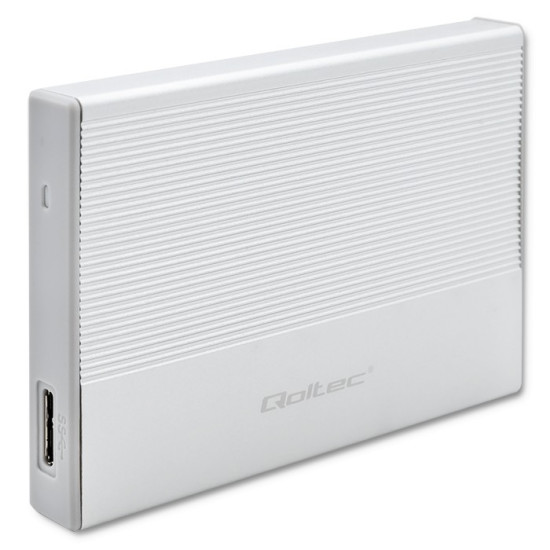Obudowa | Kieszeń na dysk SSD HDD 2.5 cala| SATA | USB 3.0 | Super  speed 5Gb/s | 2TB | Srebrna