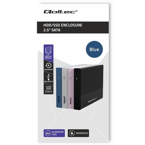 Obudowa | Kieszeń na dysk SSD HDD 2.5