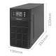 Zasilacz awaryjny UPS 3kVA | 3000W | Power Factor 1.0 | LCD | EPO| USB | On-line 