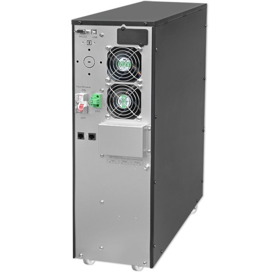 Zasilacz awaryjny UPS 6kVA | 6000W | Power Factor 1.0 | LCD | EPO| USB | On line 