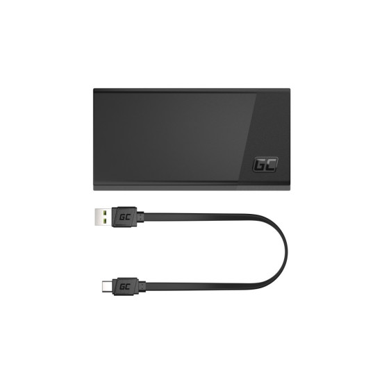 Powerbank PowerPlay 20S Czarny 20000mAh 22,5W 3x USB-C 1x USB-A 