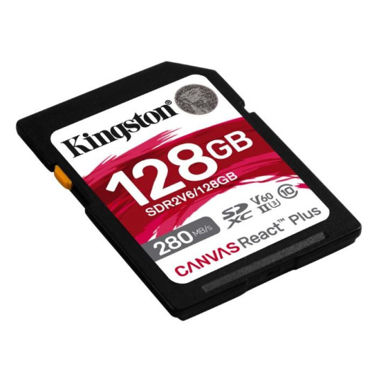 Karta pamięci SD 128GB React Plus 280/100/MB/s U3 V60 