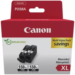 Tusz PGI-550XL BK TWIN SEC 6431B010 