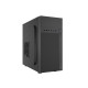 Obudowa Helix USB-C MATX Mini Tower Czarna 