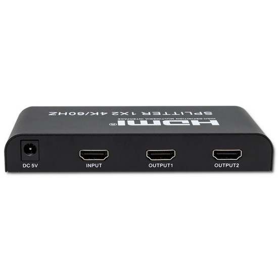 Aktywny rozdzielacz Splitter 2 x HDMI 4K x 2K | 6Gb/s | 60Hz 