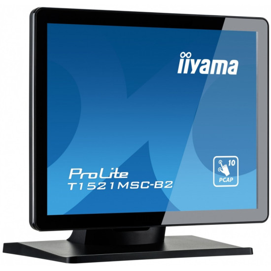 Monitor 15 cali T1521MSC-B2 POJEMN.10PKT.TN,7H,IP65(front),VGA,HDMI,2x2W,4:3,VESA