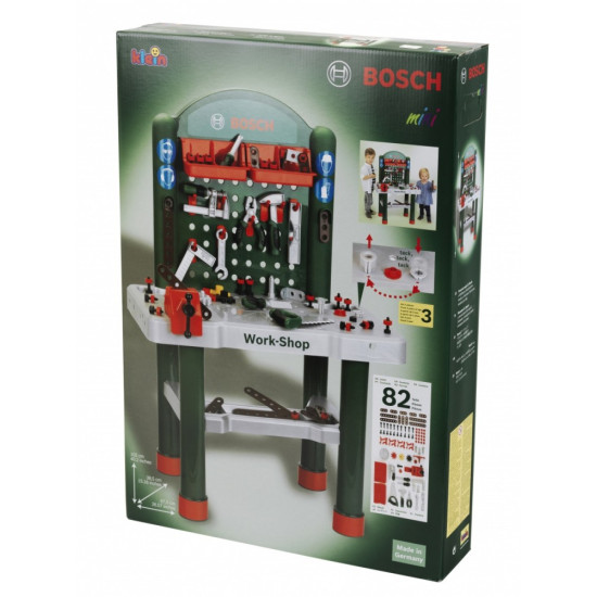 Warsztat Bosch 82 elementy