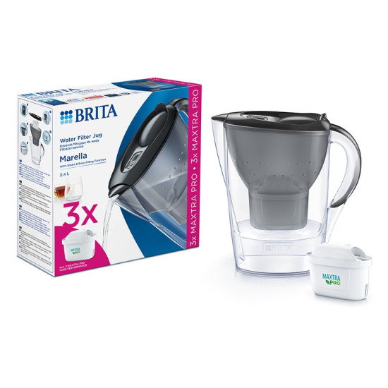 Dzbanek filtrujący Marella 2,4l + 3 wkłady PRO Pure Performance