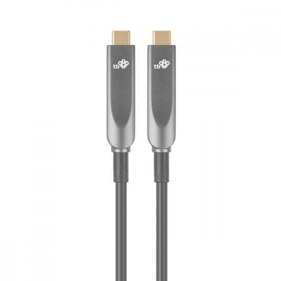 Kabel video USB C-C Optyczny 5m 4K 