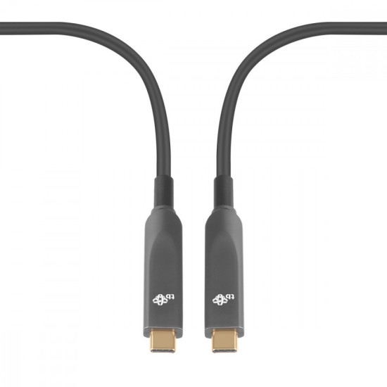 Kabel video USB C-C Optyczny 5m 4K 