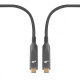 Kabel video USB C-C Optyczny 5m 4K 