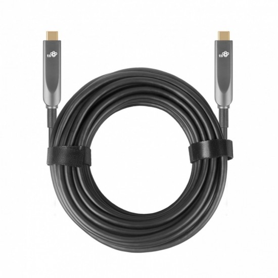 Kabel video USB C-C Optyczny 5m 4K 