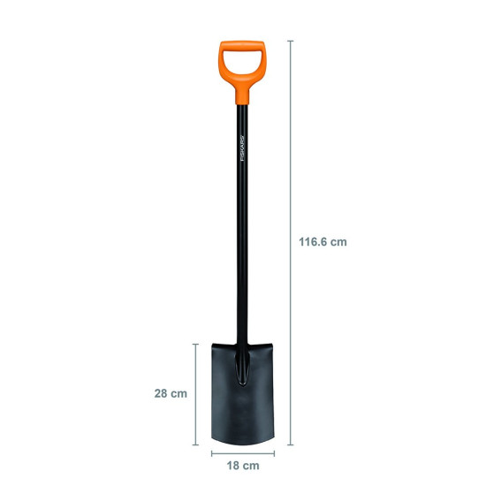 Szpadel prosty metalowy Solid 1066717 