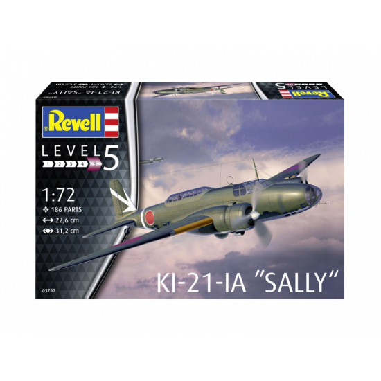 Model plastikowy Ki-21-LA Sally 1/72