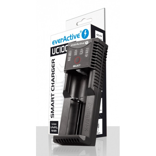 Ładowarka akumulatorowa power bank UC-100C do akumulatorów Li-ion oraz Ni-MH