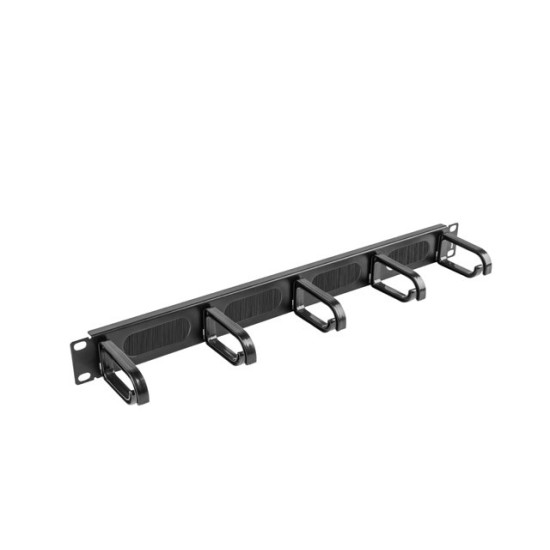 Organizer kabli do szaf 19cali 1U Typ A szary AK-1201-S 