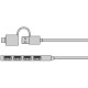 Hub IB-HUB1424-C3 4-Port USB Typ-A, złącze Typ-C/A 