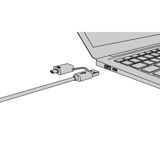 Hub IB-HUB1424-C3 4-Port USB Typ-A, złącze Typ-C/A 