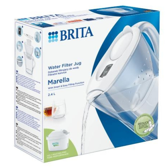 Dzbanek filtrujący 2,4l Marella Maxtra PRO Pure Performance                   biały 