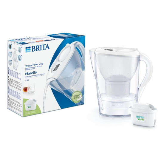 Dzbanek filtrujący 2,4l Marella Maxtra PRO Pure Performance                   biały 