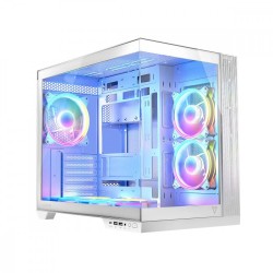 Obudowa komputerowa Volcano Panorama APEX ARGB 5F MIDI biała
