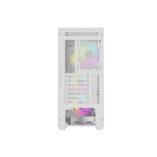 Obudowa Genesis Diaxid 605 ARGB MIDI TOWER USB-C Biała 