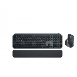 Klawiatura MX Keys S + mysz + podkładka Combo Graphite US 920-011614 