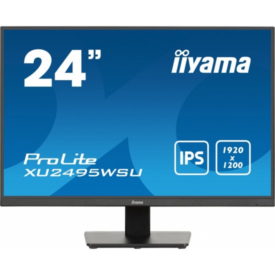 Monitor 24 cale XU2495WSU-B7 IPS,16:10,300cd,4ms,HDMI,DP,3xUSB(3.2),  1xUSB-c,2x2W,FlickerFree 