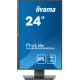 Monitor 24 cale XUB2495WSU-B7 IPS,16:10,300cd,4ms,HDMI,DP,3xUSB(3.2), 1xUSB-c,2x2W,FlickerFree,HAS(150mm) 