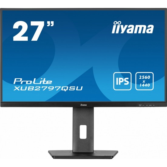 Monitor 27 cali XUB2797QSU-B1 IPS,HDMI,DP,100Hz,QHD,HAS(150mm),1ms,   2xUSB(3.2),2x2W,ADAPTIVE SYNC,FlickerFree 