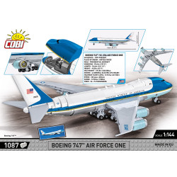 Klocki Boeing 747 Air Force One 