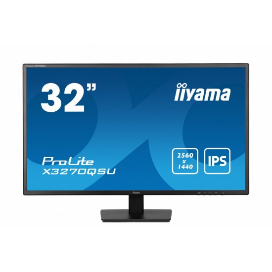 Monitor 32 cale X3270QSU-B1 IPS,WQHD,HDMI,DP,100Hz,250cd,3ms,2x2W,   3xUSB(3.2),FlickerFree,VESA 